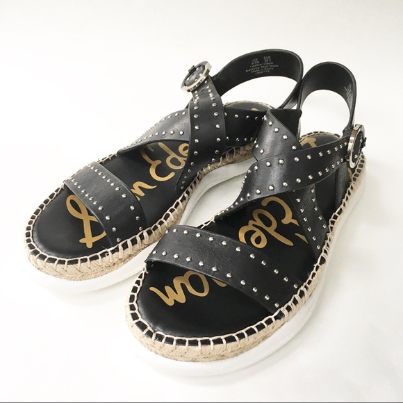 Sam Edelman ‘Janette’ Leather Stud Sandal | 8.5M - Picture 8 of 16